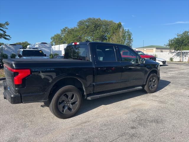 used 2024 Ford F-150 Lightning car, priced at $55,995