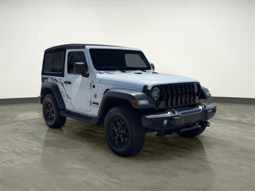 used 2022 Jeep Wrangler car, priced at $25,195