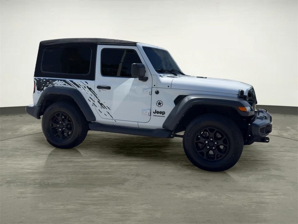 used 2022 Jeep Wrangler car, priced at $25,195