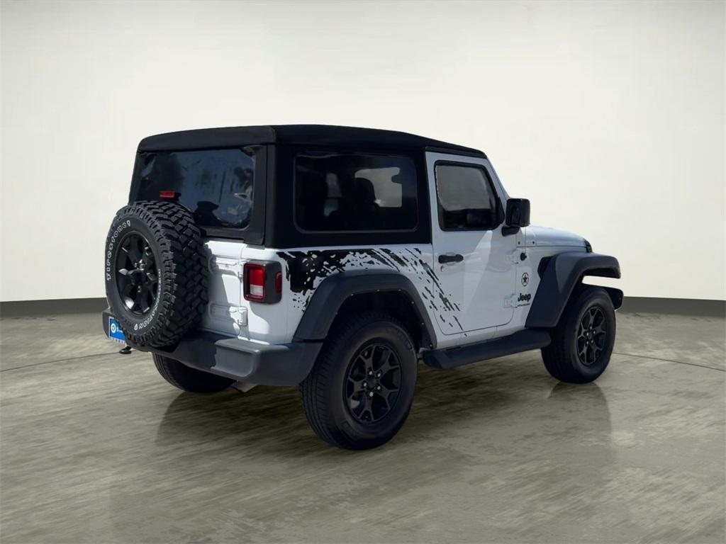 used 2022 Jeep Wrangler car, priced at $25,195