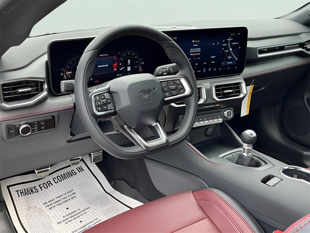 new 2025 Ford Mustang car, priced at $57,395
