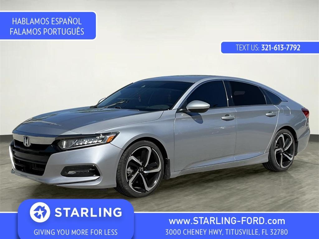 used 2019 Honda Accord car, priced at $15,495