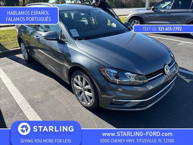 used 2019 Volkswagen Golf SportWagen car, priced at $18,585