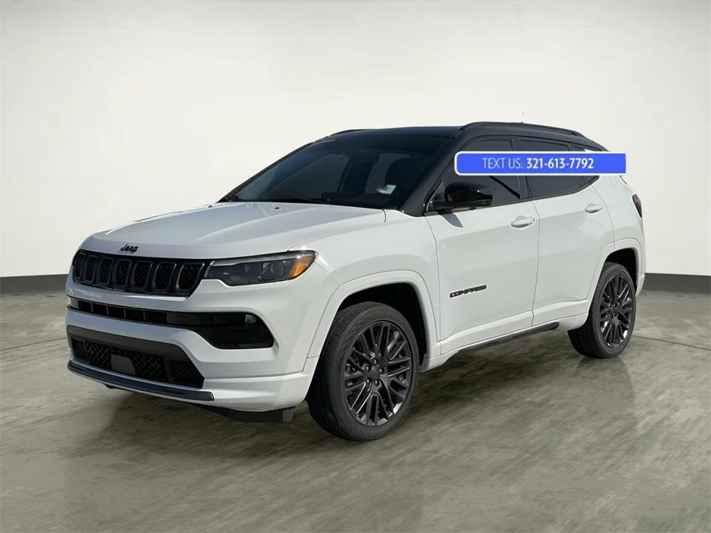 used 2023 Jeep Compass car, priced at $25,855
