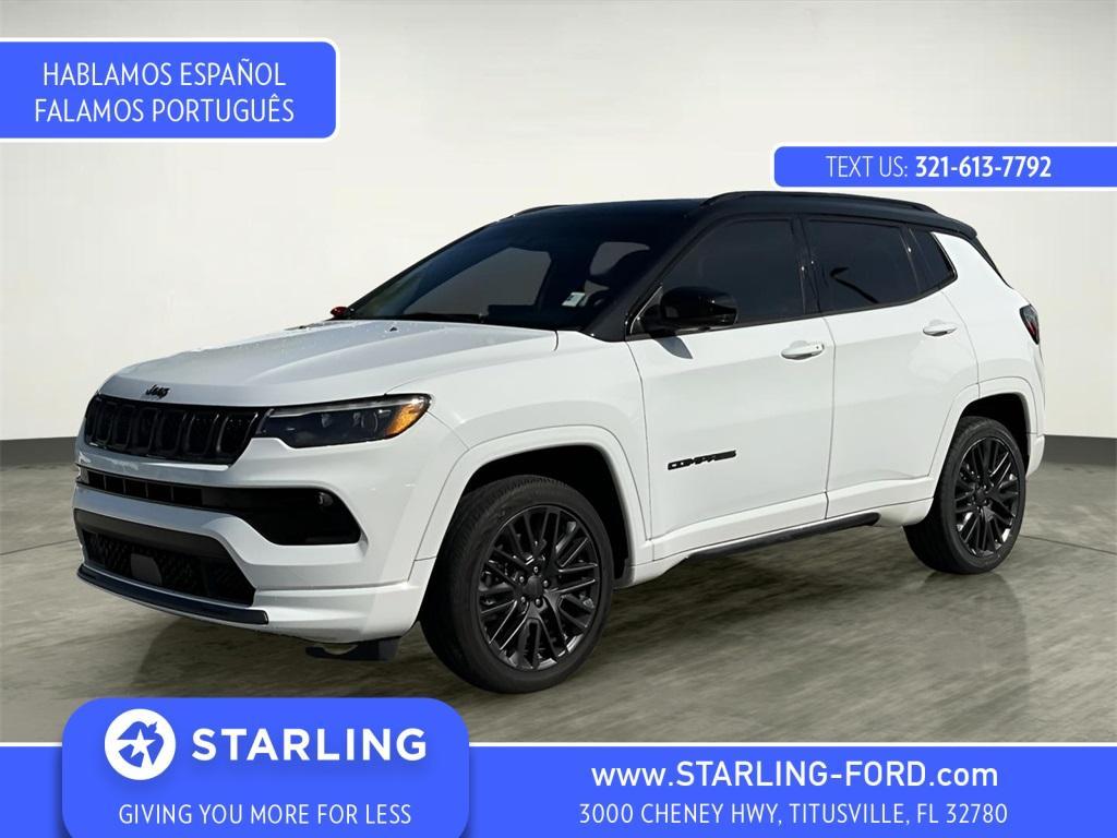 used 2023 Jeep Compass car, priced at $25,855