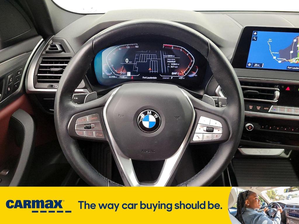 used 2022 BMW X3 car, priced at $31,998