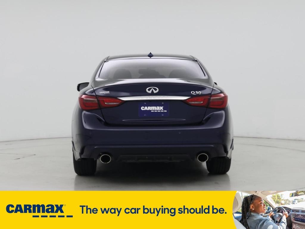used 2022 INFINITI Q50 car, priced at $28,998