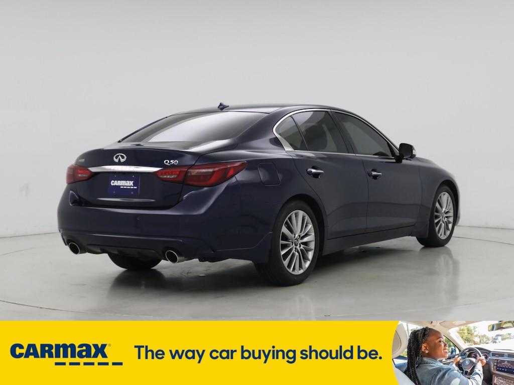 used 2022 INFINITI Q50 car, priced at $28,998