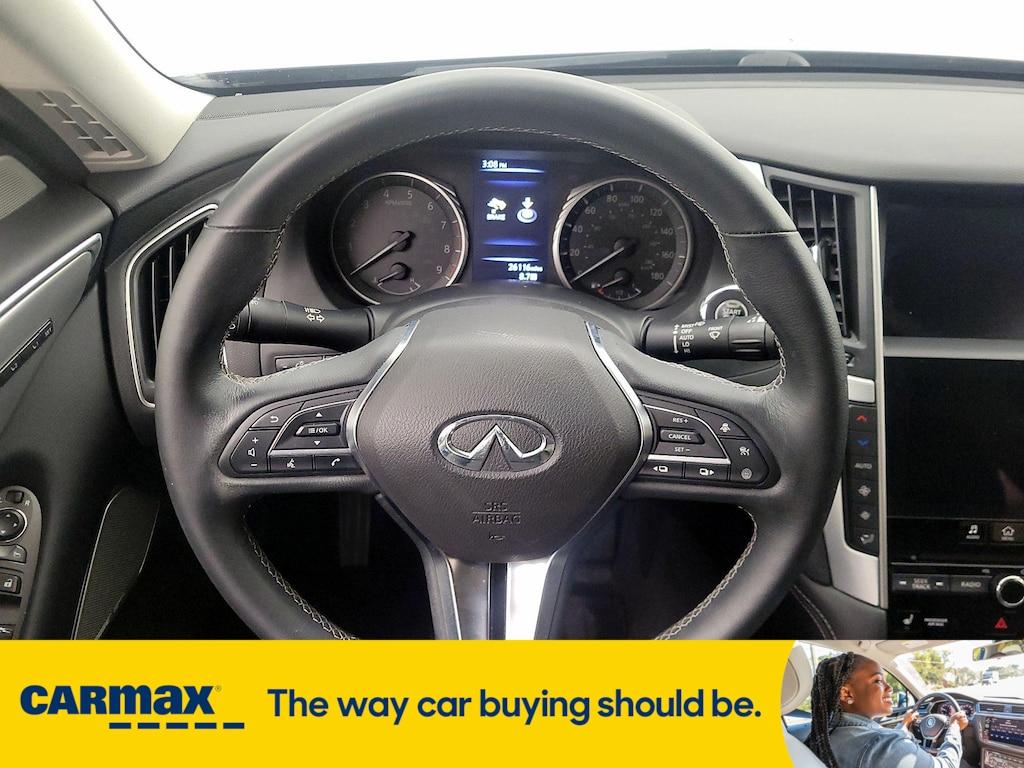 used 2022 INFINITI Q50 car, priced at $28,998