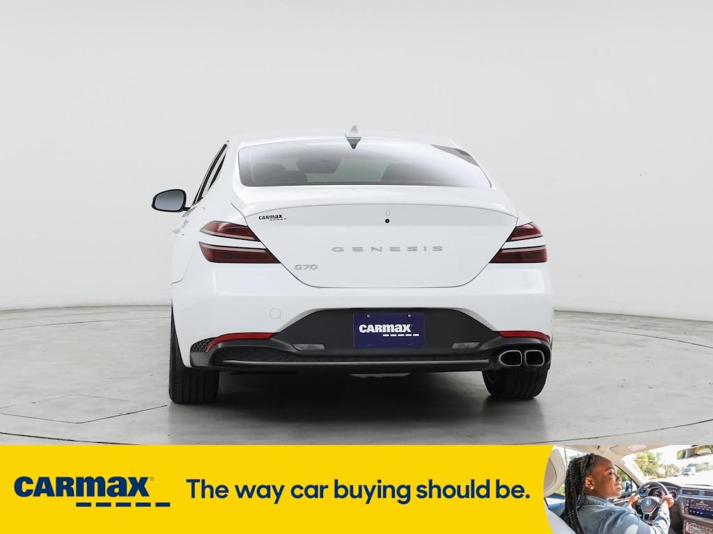 used 2022 Genesis G70 car, priced at $29,998