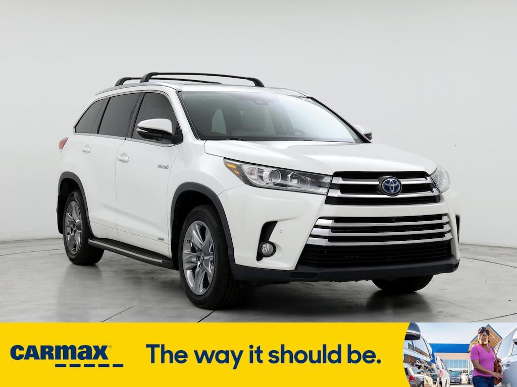 used 2017 Toyota Highlander Hybrid car, priced at $30,998