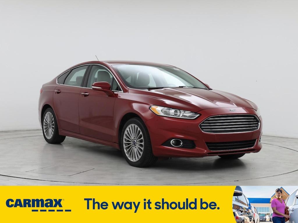 used 2015 Ford Fusion car, priced at $12,998