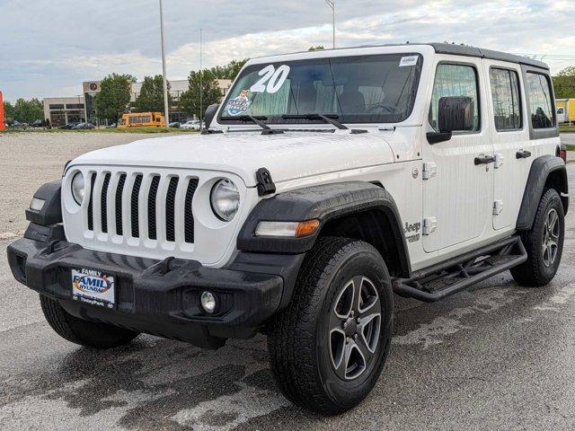 used 2020 Jeep Wrangler Unlimited car, priced at $31,949