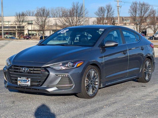 used 2018 Hyundai Elantra car, priced at $10,988