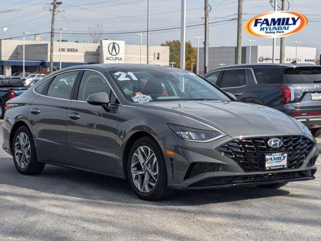 used 2021 Hyundai Sonata car, priced at $20,922