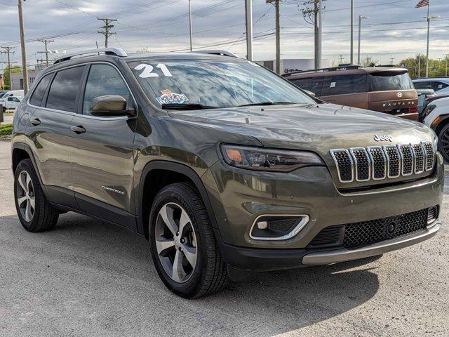 used 2021 Jeep Cherokee car, priced at $26,134
