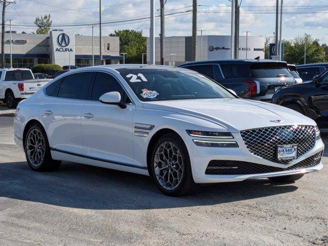 used 2021 Genesis G80 car, priced at $36,911