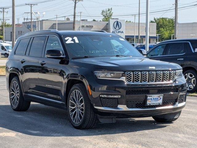 used 2021 Jeep Grand Cherokee L car, priced at $35,770