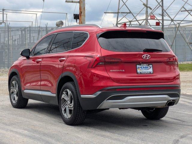 used 2021 Hyundai Santa Fe car, priced at $20,988
