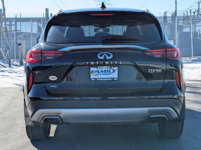 used 2021 INFINITI QX50 car, priced at $24,910