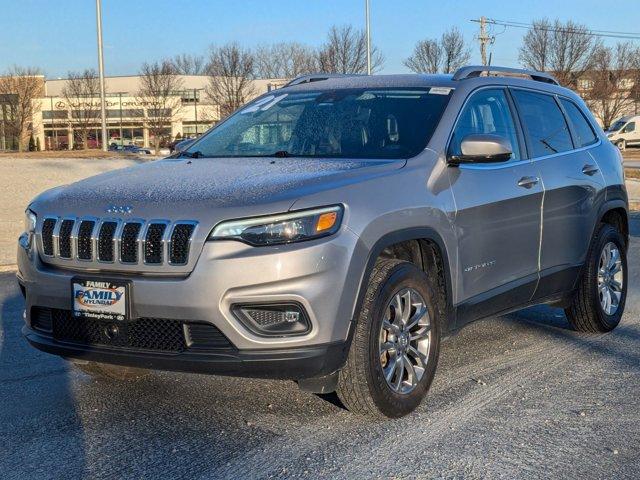 used 2021 Jeep Cherokee car, priced at $20,987