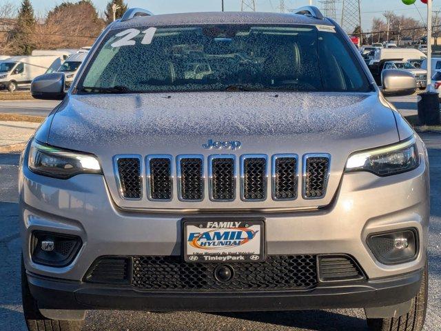 used 2021 Jeep Cherokee car, priced at $20,987