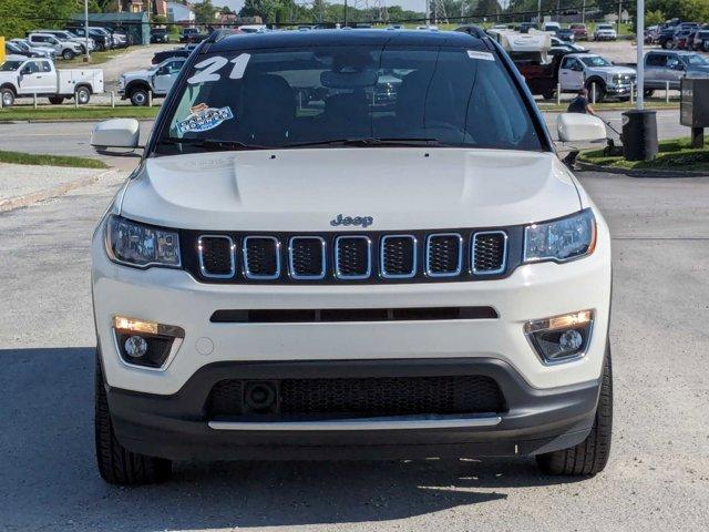 used 2021 Jeep Compass car, priced at $21,982