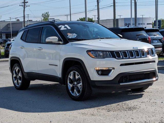 used 2021 Jeep Compass car, priced at $21,982