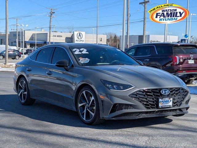 used 2022 Hyundai Sonata car, priced at $20,998