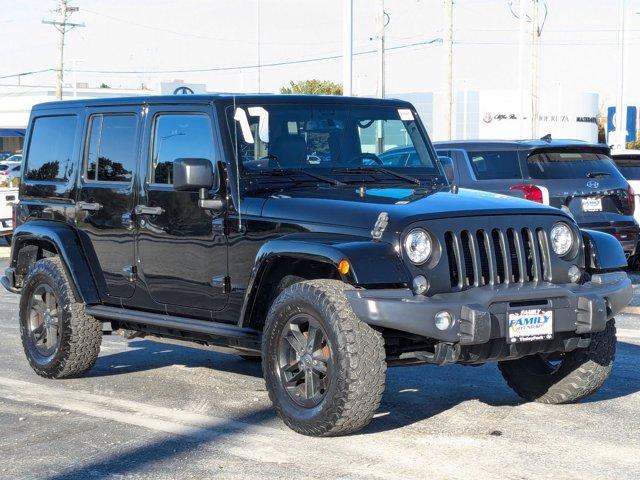 used 2017 Jeep Wrangler Unlimited car, priced at $23,953