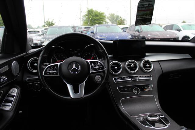 used 2019 Mercedes-Benz C-Class car, priced at $18,500