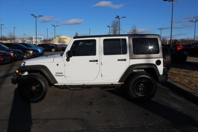 used 2013 Jeep Wrangler Unlimited car, priced at $14,696