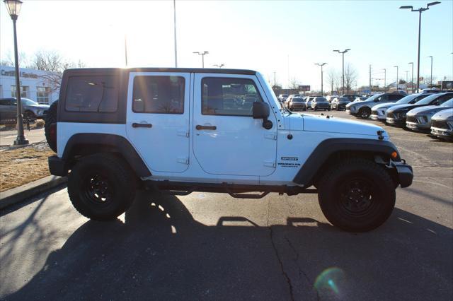 used 2013 Jeep Wrangler Unlimited car, priced at $14,696