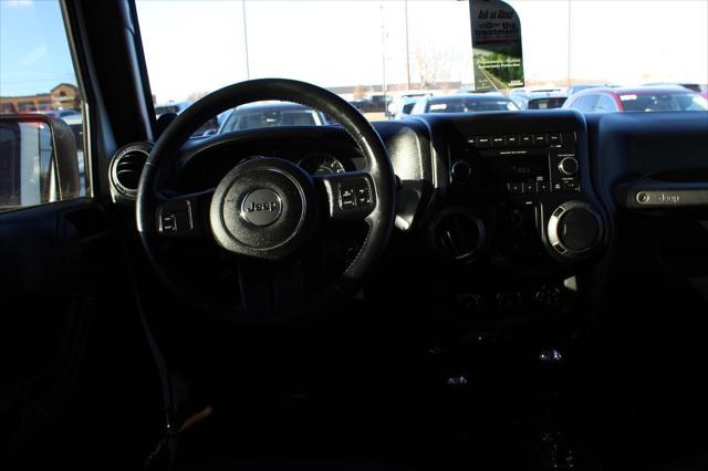 used 2013 Jeep Wrangler Unlimited car, priced at $14,696