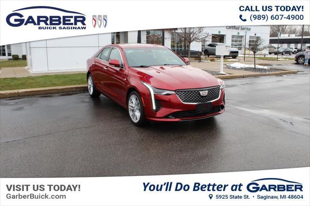 used 2021 Cadillac CT4 car, priced at $28,291