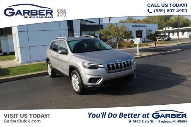 used 2021 Jeep Cherokee car, priced at $16,711