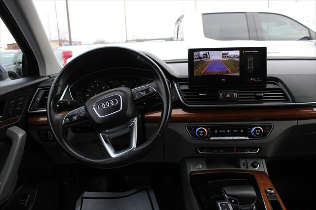 used 2022 Audi Q5 car, priced at $24,999
