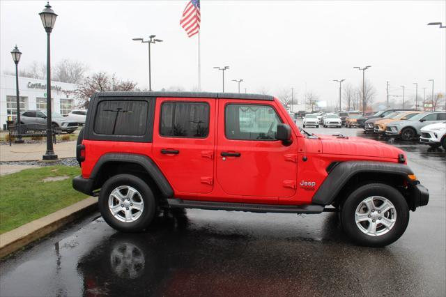 used 2019 Jeep Wrangler Unlimited car, priced at $24,607