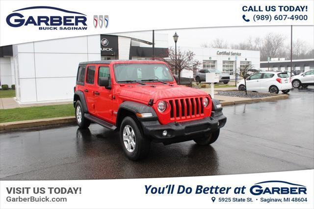 used 2019 Jeep Wrangler Unlimited car, priced at $24,607