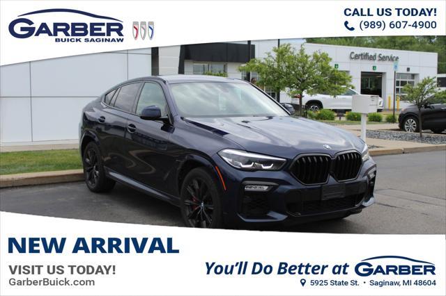 used 2021 BMW X6 car, priced at $52,500