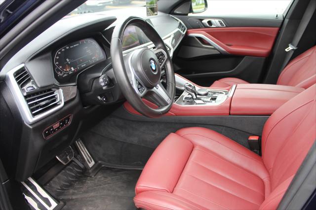 used 2021 BMW X6 car, priced at $52,500