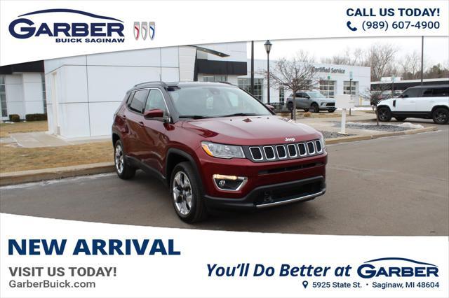 used 2021 Jeep Compass car, priced at $20,817