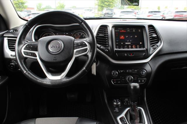 used 2017 Jeep Cherokee car, priced at $20,318