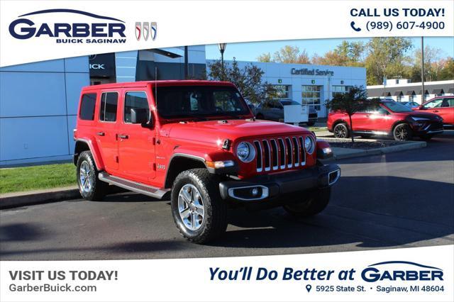 used 2021 Jeep Wrangler Unlimited car, priced at $32,930