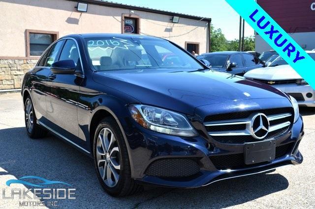 used 2016 Mercedes-Benz C-Class car, priced at $15,290