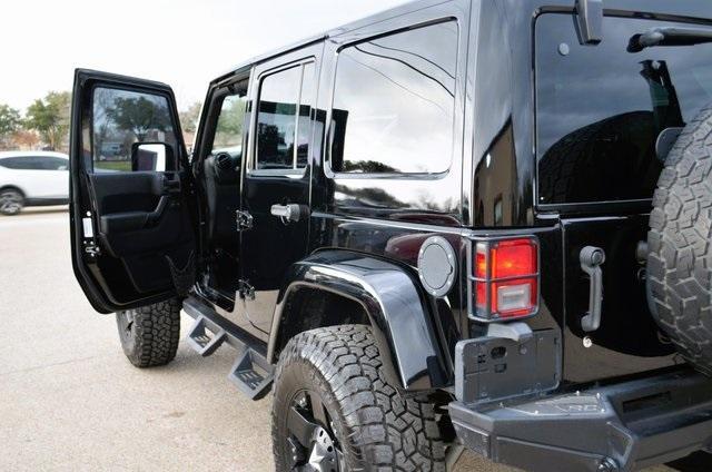 used 2015 Jeep Wrangler Unlimited car, priced at $23,490