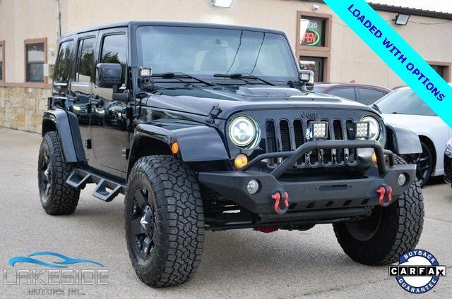 used 2015 Jeep Wrangler Unlimited car, priced at $20,790