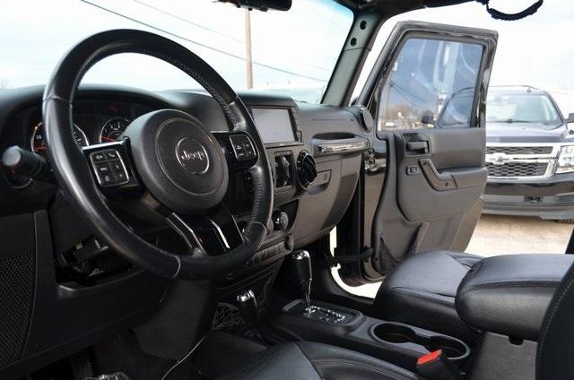 used 2015 Jeep Wrangler Unlimited car, priced at $23,490