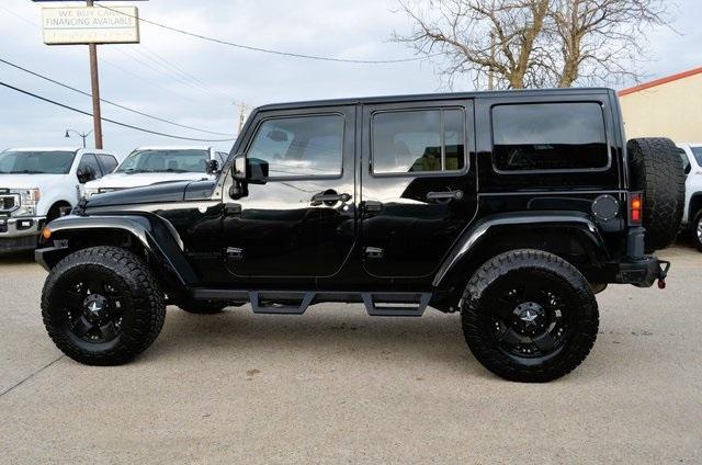 used 2015 Jeep Wrangler Unlimited car, priced at $23,490