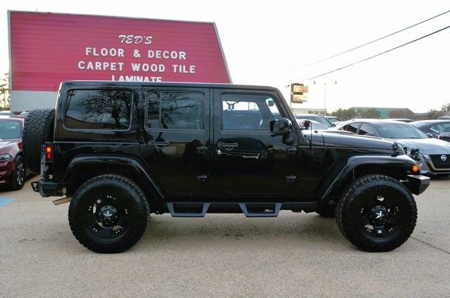 used 2015 Jeep Wrangler Unlimited car, priced at $23,490